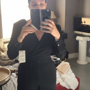 Zara Dark green jumpsuit